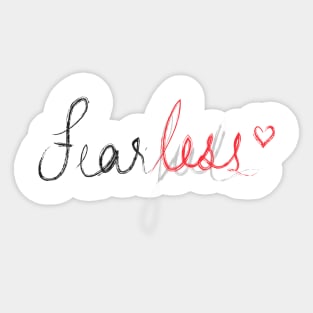 Fearless Sticker